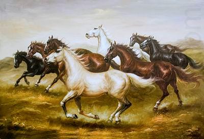 unknow artist Horses 04